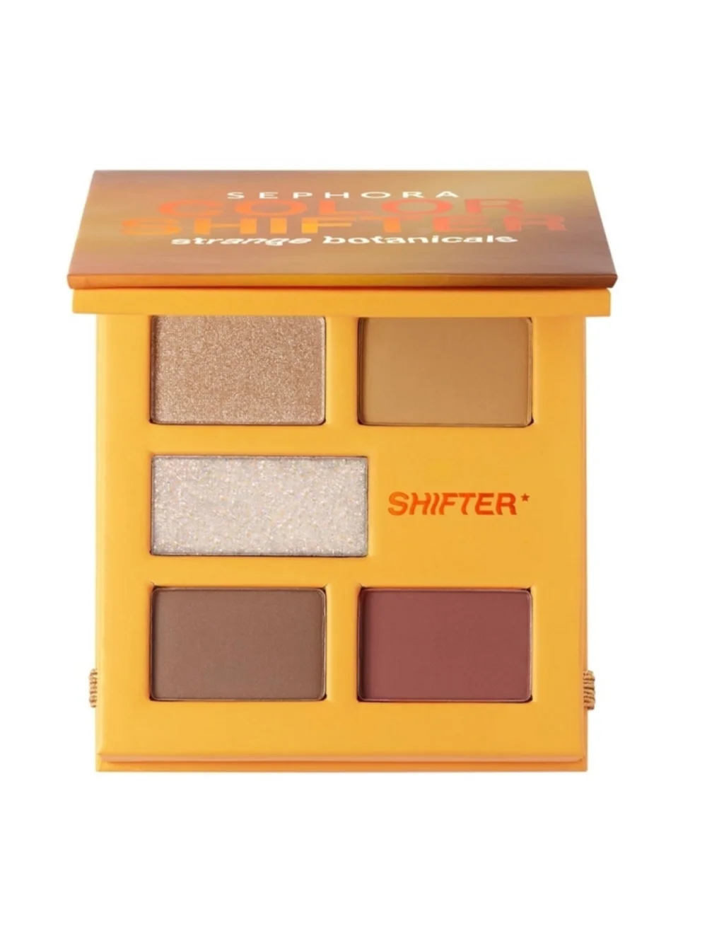 Yellow Brown Sephora Eyeshaows Shifter Eye Palette brown yellow